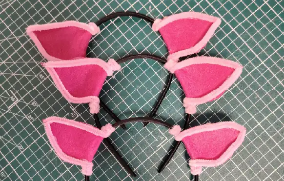 DIY : créer un serre-tête oreilles de cochon – gabarit gratuit
